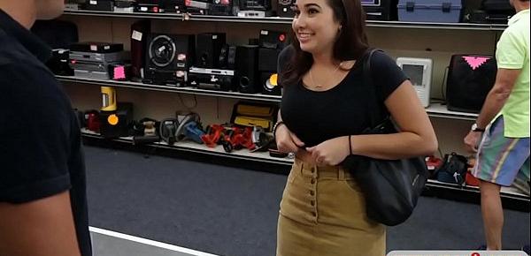  College girl flashes her tits and ass